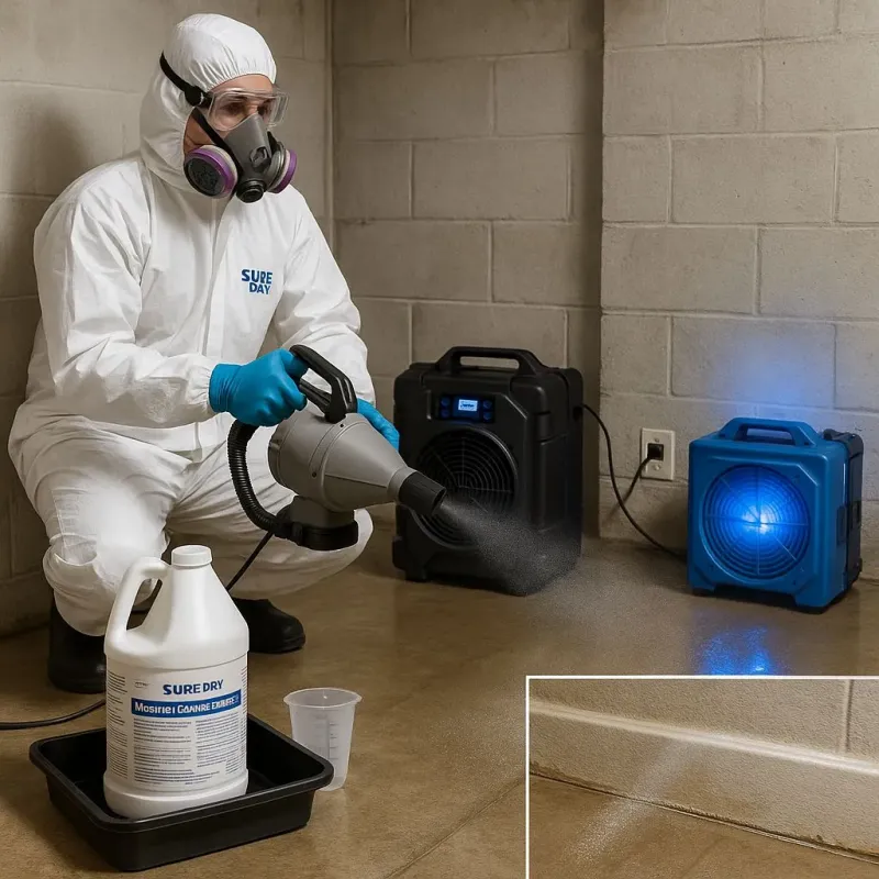 Sanitization and Odor Removal process in Williamson, AZ