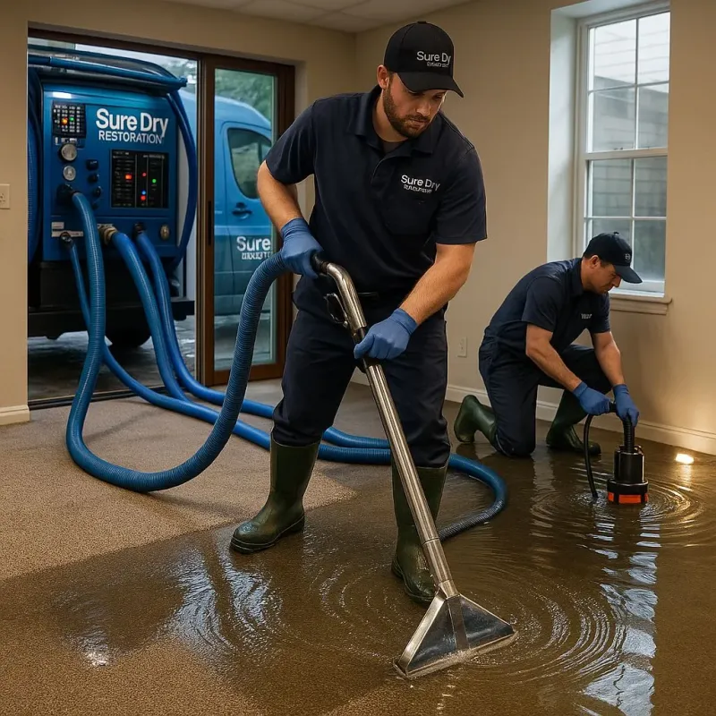 Water Extraction and Removal process in Williamson, AZ